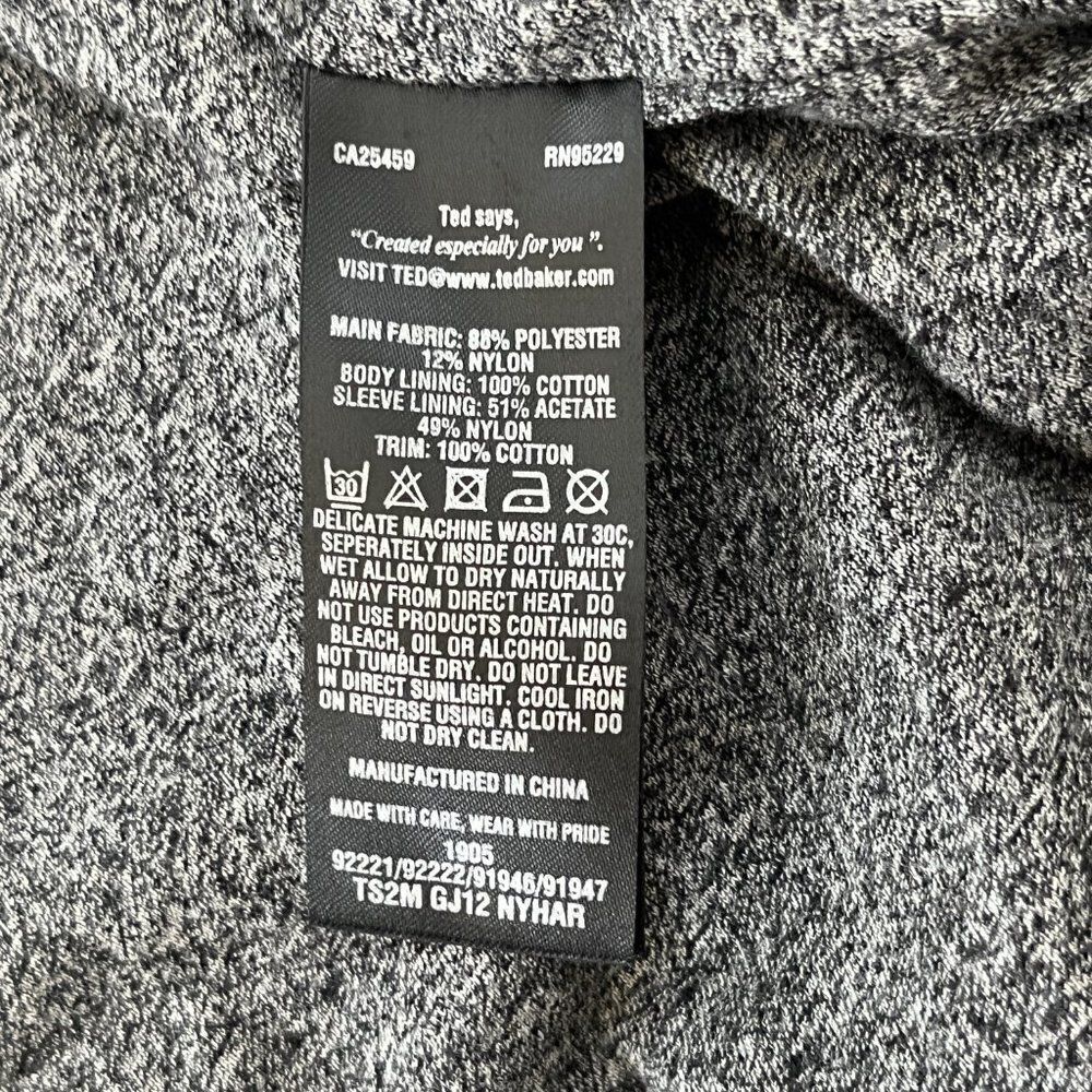 Ted Baker London bomber jacket size 2 - Picture 15 of 15